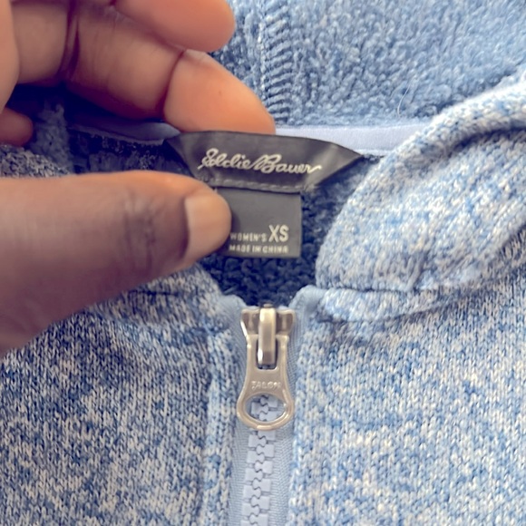 Eddie Bauer Full Zip Polyester Hoodie - Picture 2 of 2